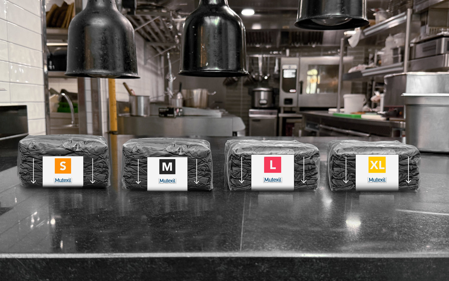 GANT NITRILE NOIR IZZY TAILLE S SACHET X125