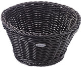 CORBEILLE À PAIN EN POLYPROPYLÈNE RONDE Ø 18 CM NOIRE