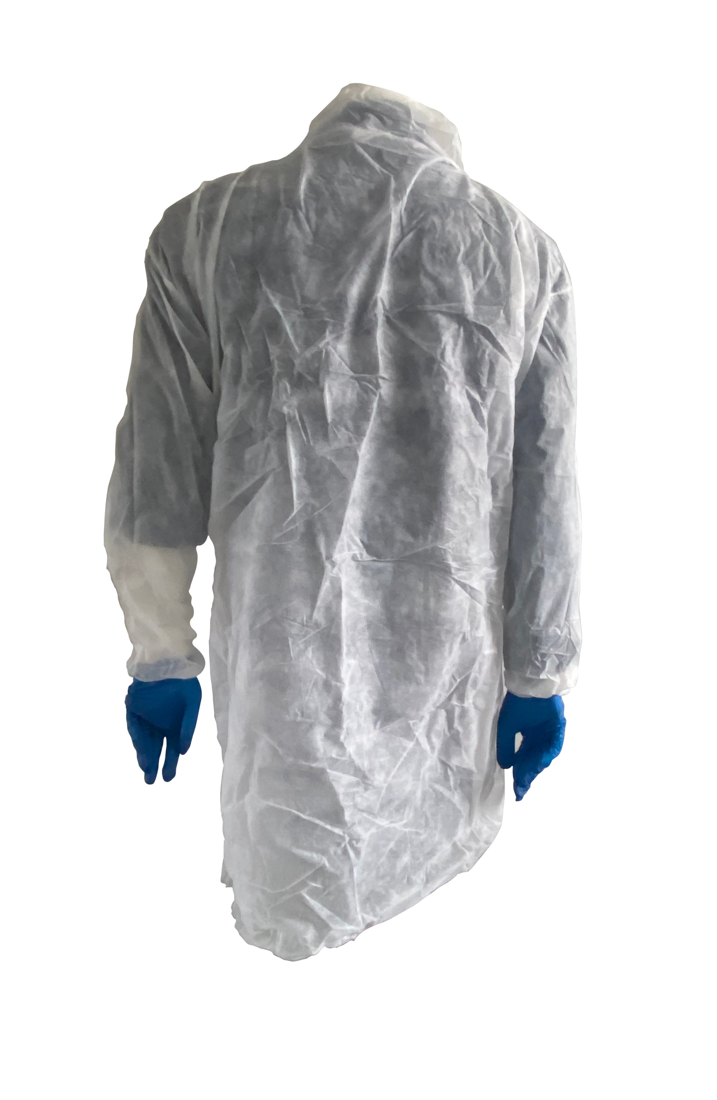 BLOUSE BOUTONS PRESSIONS SANS POCHES PP25G BLANC T.XXL X25
