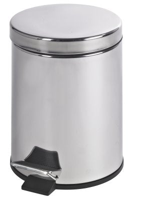 POUBELLE A PEDALE TECHLINE 5L INOX