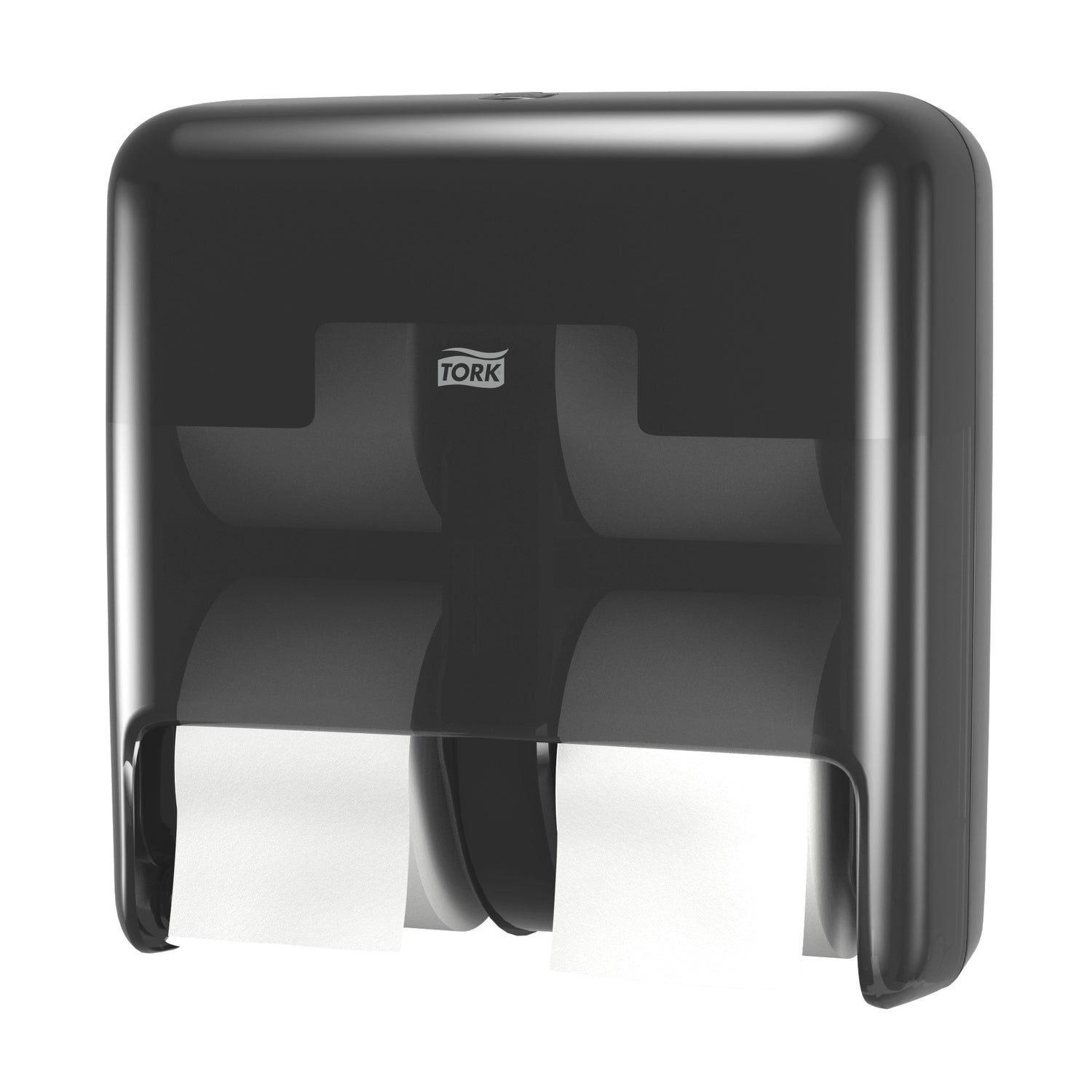DISTRIBUTEUR DE PAPIER TOILETTE PETIT ROULEAU TORK OPTISERVE® T7 4 ROULEAUX NOIR