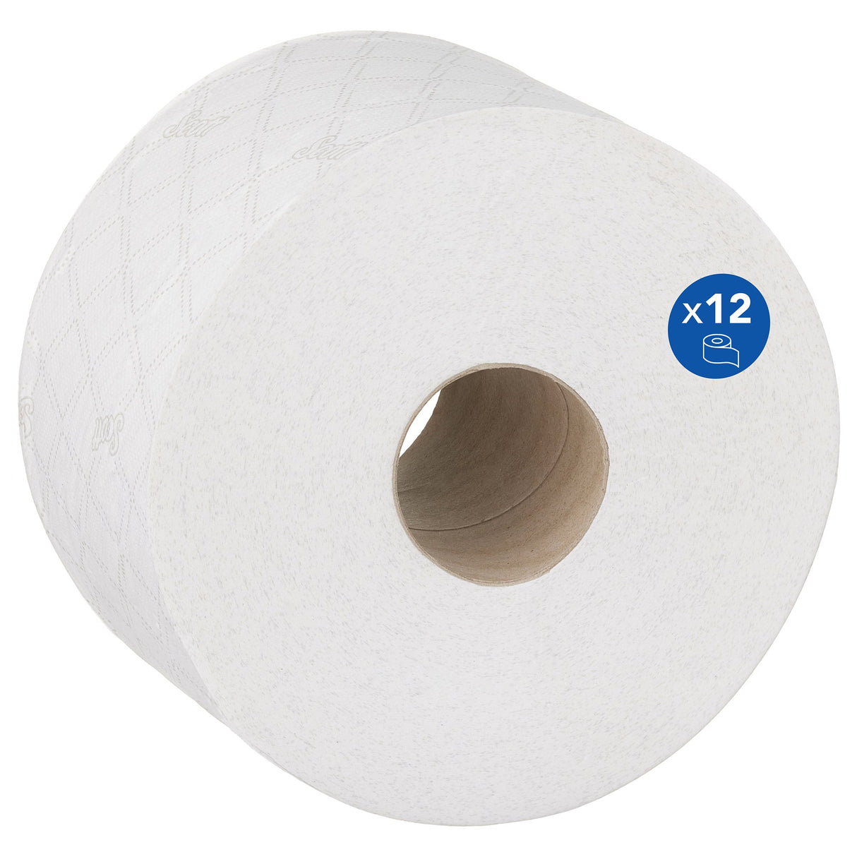 PAPIER TOILETTE À DÉVIDAGE CENTRAL SCOTT® CONTROL™ MINI TWIN BLANC 833 FORMATS 2 PLIS ECOLABEL X12