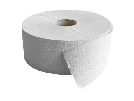 PAPIER TOILETTE JUMBO TECHLINE POSITIVE BLANC 310M 1 PLI ECOLABEL X12