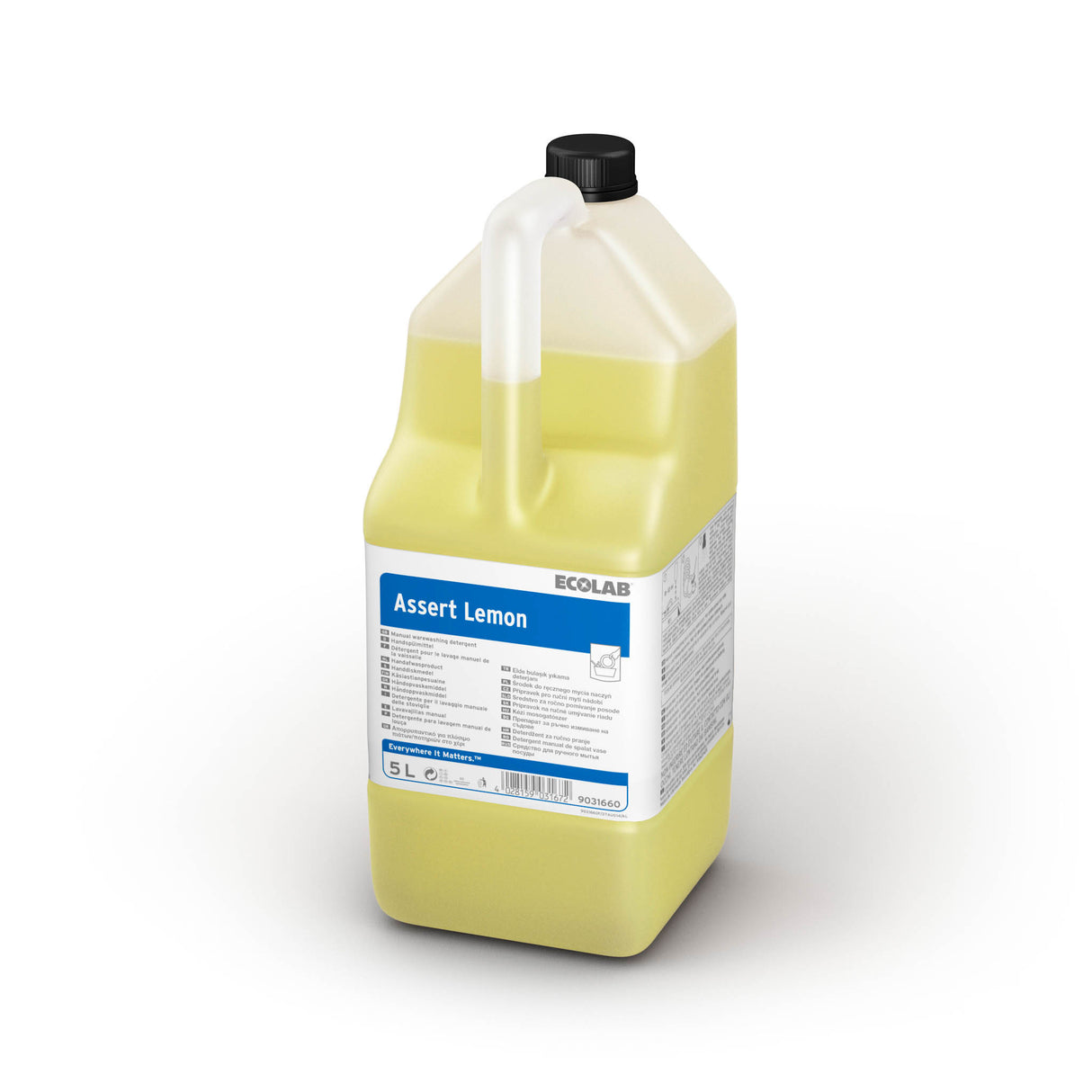 LIQUIDE VAISSELLE PLONGE ET SURFACES ASSERT LEMON ECOLAB 5L