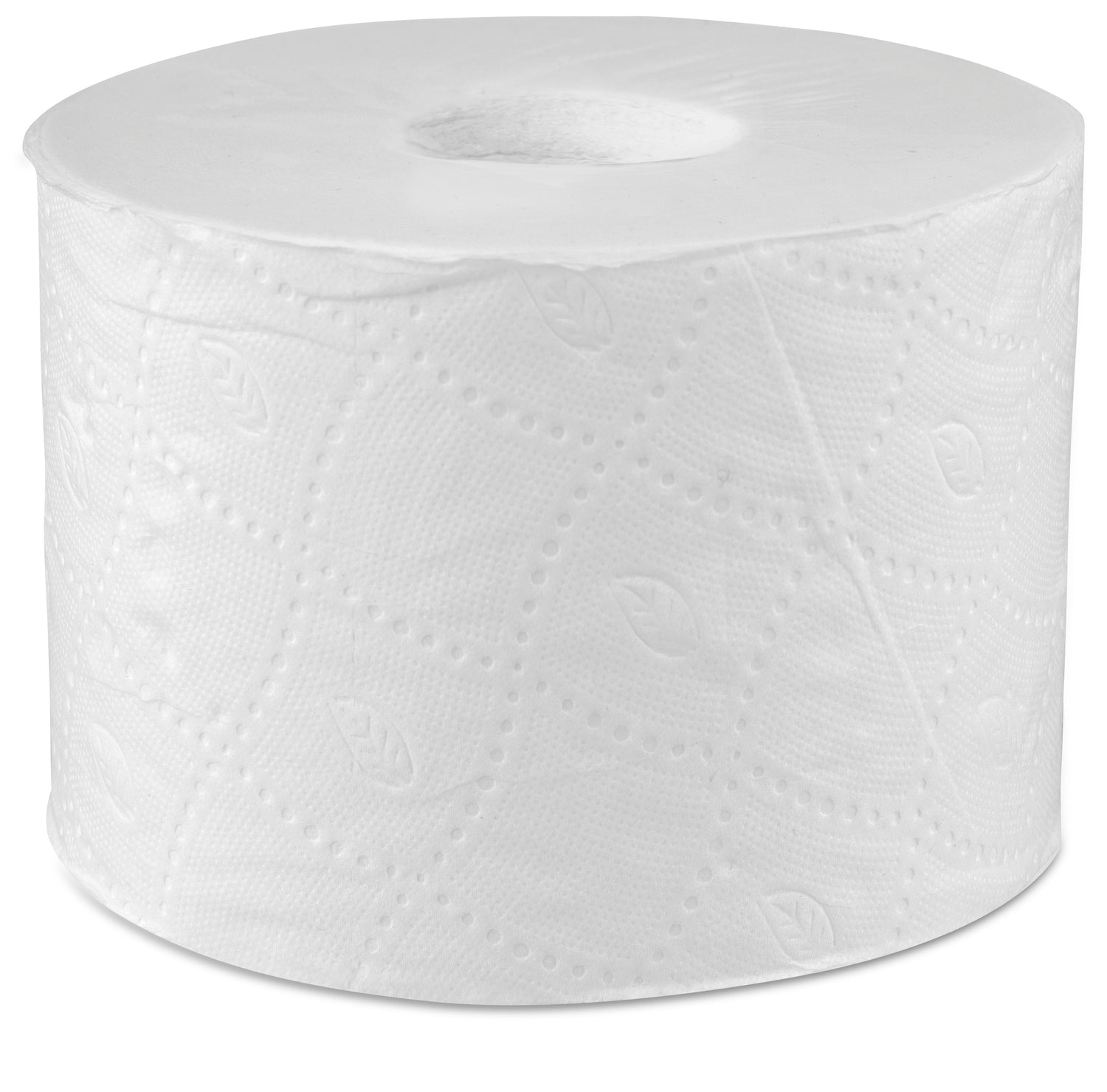 PAPIER TOILETTE PETIT ROULEAU TORK® T7  ADVANCED BLANC SANS MANDRIN 820 FORMATS 2 PLIS ECOLABEL X24