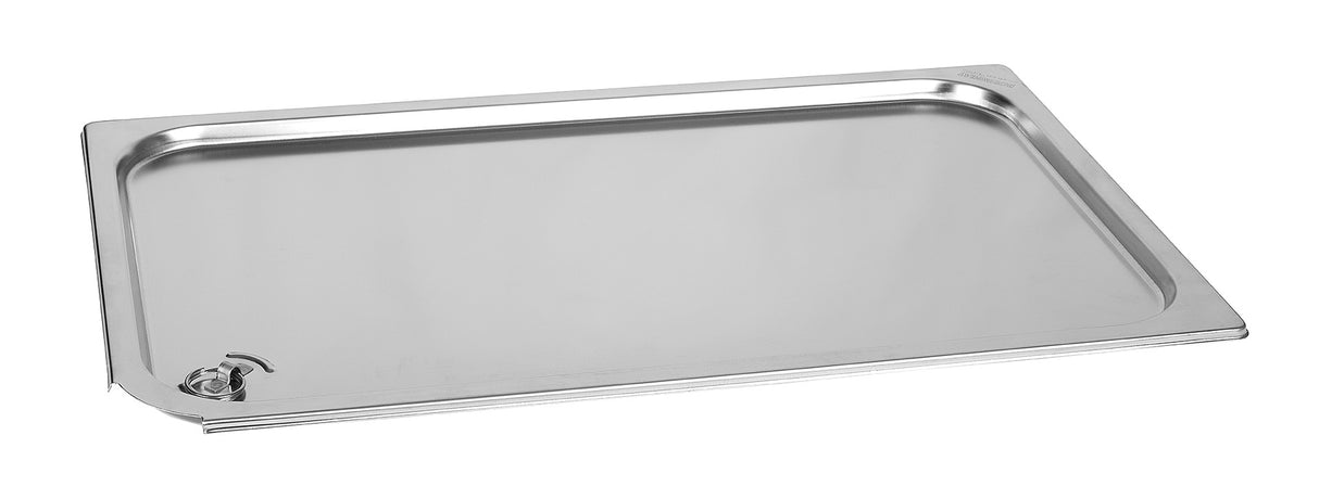 COUVERCLE INOX ÉTANCHE GN 1/1 POUR BAC GASTRONORME SANS ANSE