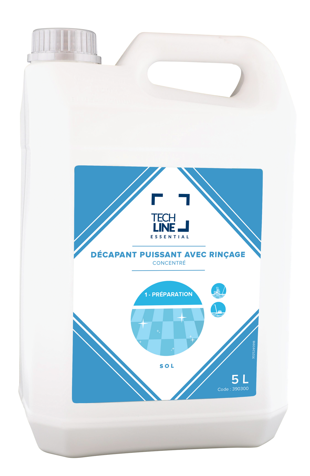 DECAPANT SOLS AVEC RINCAGE TECHLINE 5L
