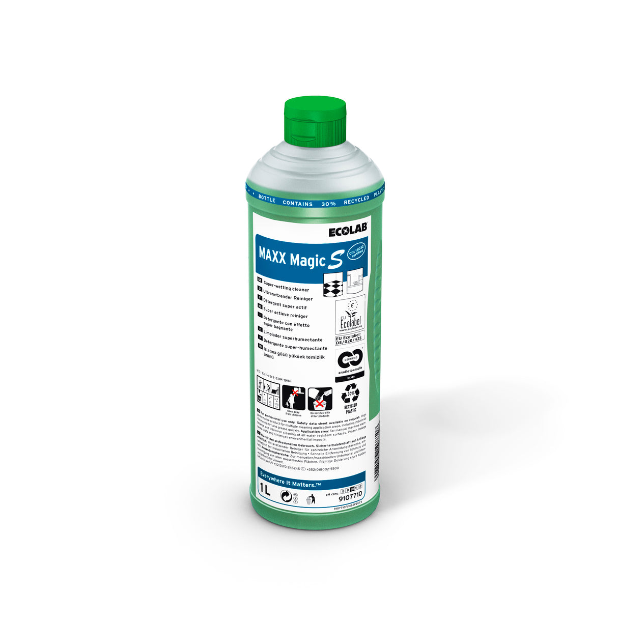 NETTOYANT MULTI-USAGES ECOLABEL MAXX MAGIC S ECOLAB 1L