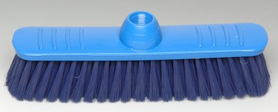 BALAI ALIMENTAIRE 29CM DOUILLE DROITE FIBRE SOUPLE BLEU