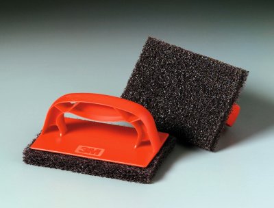 POIGNEE POUR TAMPON ABRASIF SCOTCH BRITE ROUGE