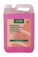 DETARTRANT DESINFECTANT CONCENTRE SANITAIRES BRUYERE LE VRAI PROFESSIONNEL 5L
