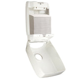 DISTRIBUTEUR D’ESSUIE-MAINS PLIÉS AQUARIUS™ BLANC