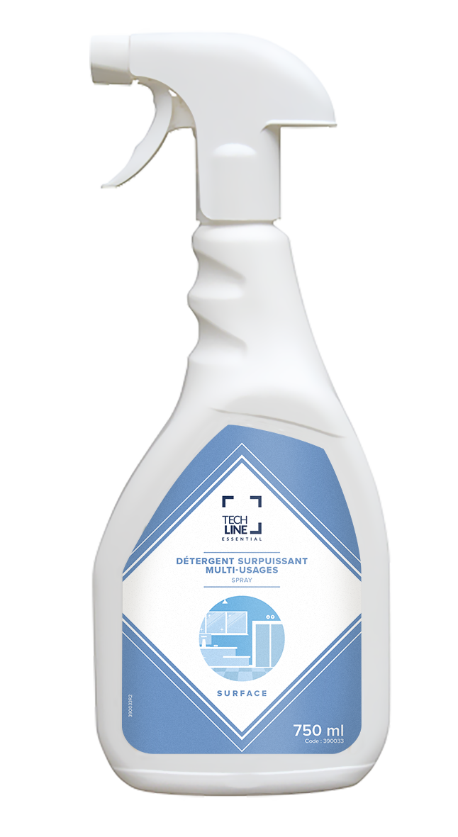 DETERGENT SURPUISSANT MULTI SURFACES TECHLINE 750ML