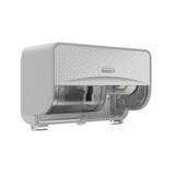 DISTRIBUTEUR DE PAPIER TOILETTE PETIT ROULEAU DOUBLE ICON™ GRIS MOSAÏQUE