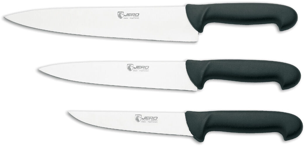 ECOLINE COUTEAU DE CUISINE MANCHE NOIR 25 CM