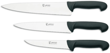 ECOLINE COUTEAU DE CUISINE MANCHE NOIR 25 CM