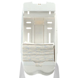 DISTRIBUTEUR DE PAPIER TOILETTE PLIÉ AQUARIUS BLANC