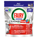 TABLETTES LAVE-VAISSELLE GRAISSES CUITES FAIRY PLATINUM PROFESSIONAL X59