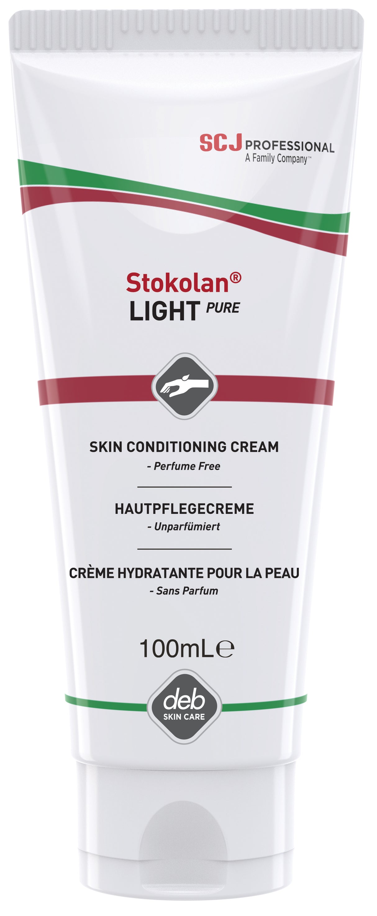 CRÈME MAINS STOKODERM® LIGHT PURE TUBE 100ML X12