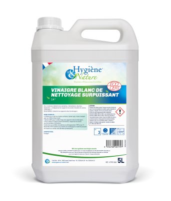 VINAIGRE BLANC SURPUISSANT 14% ECOCERT 5L