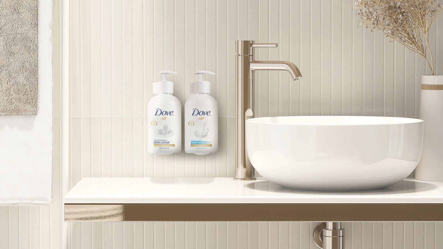 SAVON MAINS CLASSIQUE DOVE 500ML FLACON X24