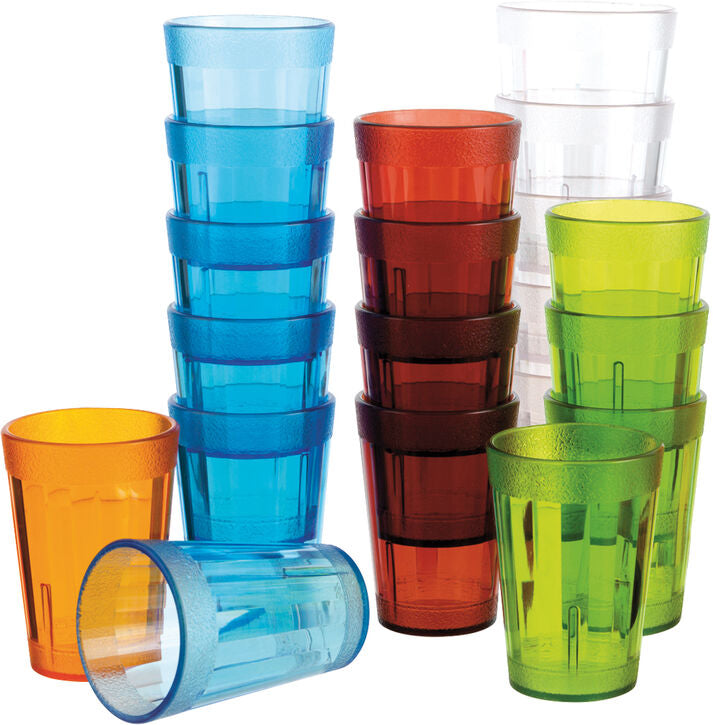 GOBELETS TRANSPARENT 16 CL X12