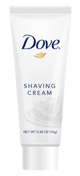 SET RASAGE RASOIR 3 LAMES CRÉME DE RASAGE DOVE 10ML X250
