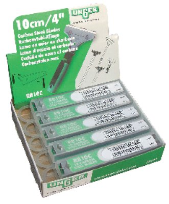 LAMES POUR GRATTOIR VITRE & SOL 10CM BOITE X10