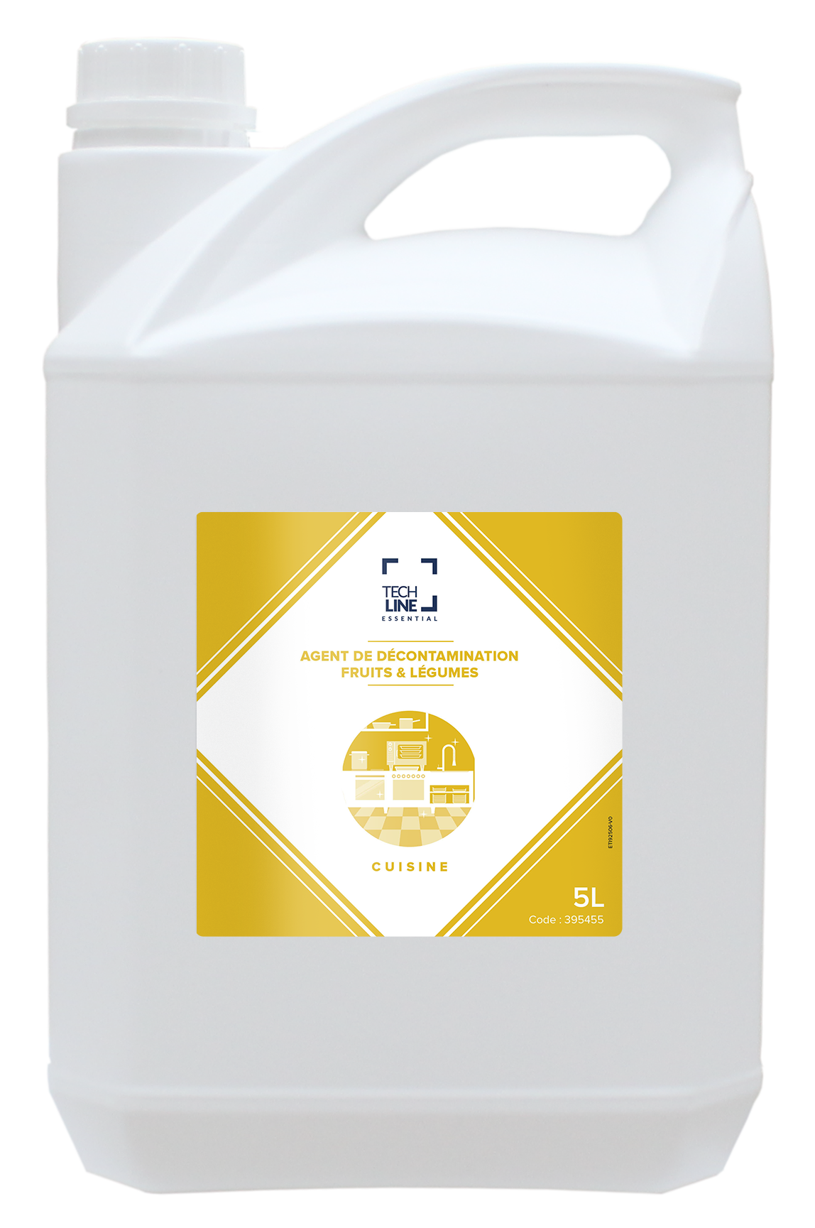 AGENT DECONTAMINANT POUR FRUITS & LEGUMES TECHLINE 5L