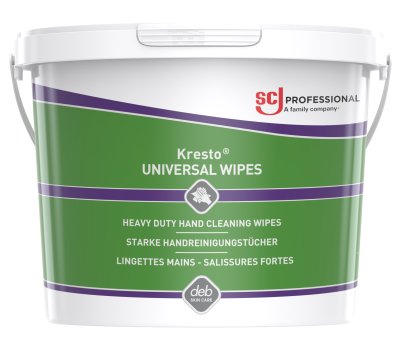 LINGETTES LAVANTES MAINS KRESTO® UNIVERSAL WIPES SEAU X150