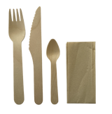 KIT COUVERTS BOIS 4 EN 1 X500