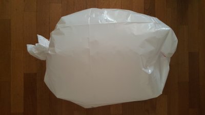 SAC POUBELLE 130L BASSE DENSITE DECHETS LOURDS BLANC X200