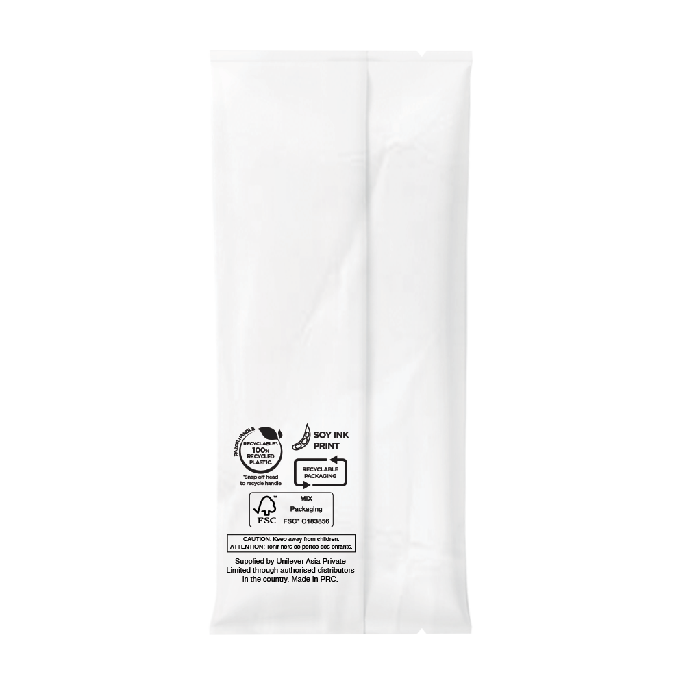 SET RASAGE RASOIR 3 LAMES CRÉME DE RASAGE DOVE 10ML X250