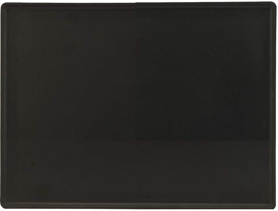 PLAT DE PRÉSENTATION EN MÉLAMINE NOIR 40X30 CM