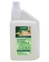 DETERGENT SOLS ET MULTI SURFACES CONCENTRE ECOLABEL LE VRAI PROFESSIONNEL 1L DOSEUR