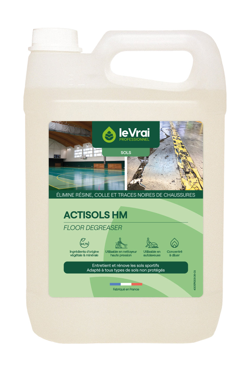 DEGRAISSANT SOLS ACTISOLS HM LE VRAI PROFESSIONNEL 5L
