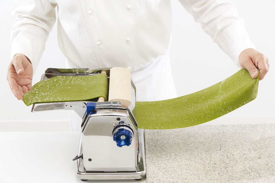 MACHINE À PÂTES ÉLECTRIQUE 12 KG/HEURE LAMINOIR 22 CM