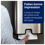 ESSUIE-MAINS PLIÉS EN M TORK® ADVANCED H2 BLANC 34X21.2CM 136 FORMATS 2 PLIS ECOLABEL X21