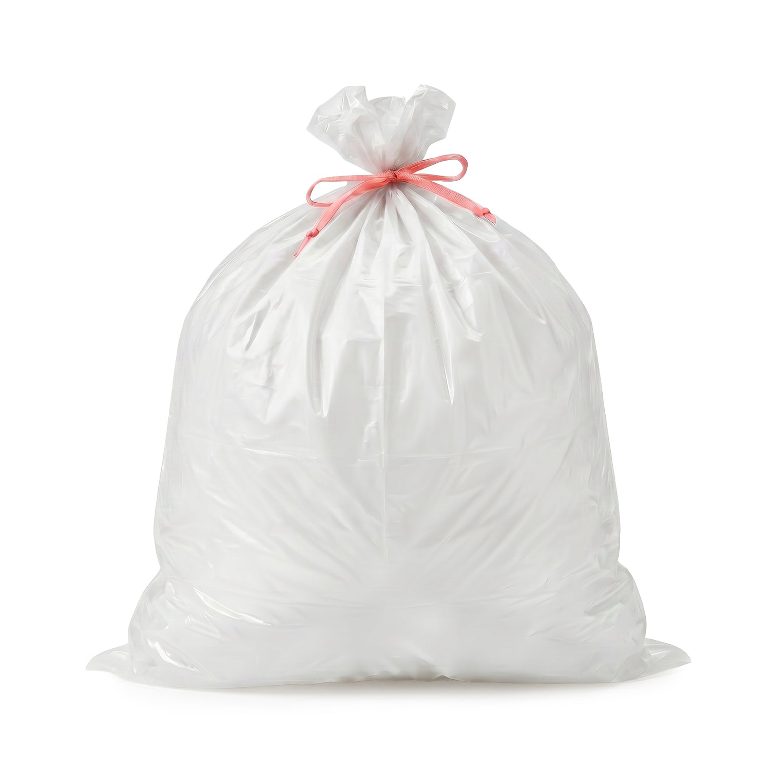 SAC POUBELLE 50L HAUTE DENSITE DECHETS LEGERS BLANC X500
