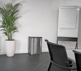 POUBELLE ELITE 39L CHARBON INOX RUBBERMAID